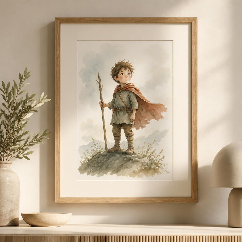 Framed Character Portrait